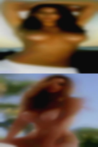 LA with hairy naked girls pussy.