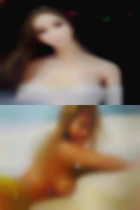 Trashy swinging nude woman.