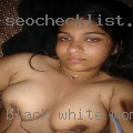 Black white woman swingers